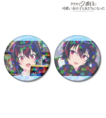 朝凪海 ホログラム缶バッジ2個セット