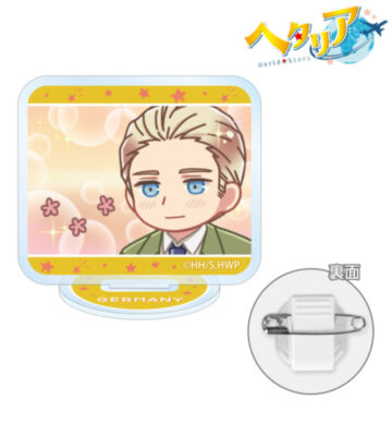ドイツ ゆるコマ アクリルスタンドマルチバッジ