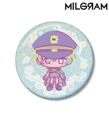 エス ゆめぷち 75mmグリッター缶バッジ