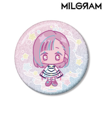 ユノ ゆめぷち 75mmグリッター缶バッジ