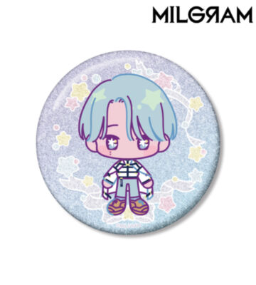 シドウ ゆめぷち 75mmグリッター缶バッジ