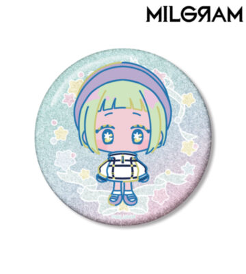 アマネ ゆめぷち 75mmグリッター缶バッジ
