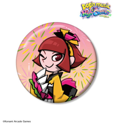 描き下ろし 鹿ノ子 夏祭りver. 75mm缶バッジ
