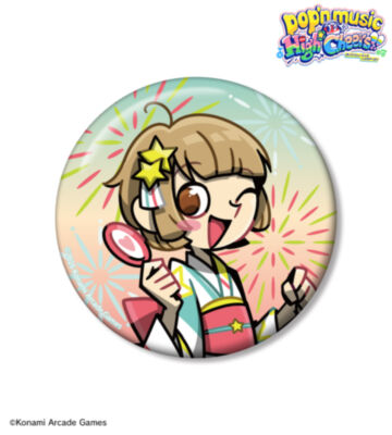 描き下ろし かおりん 夏祭りver. 75mm缶バッジ