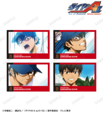 沢村 栄純 場面写ポストカード4枚セット
