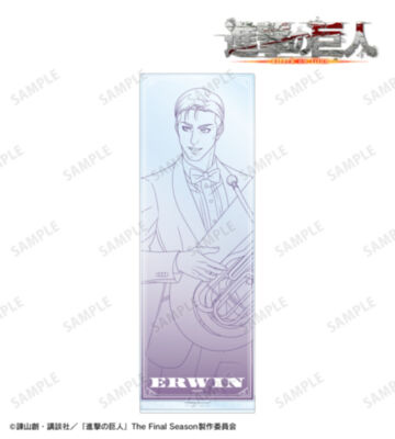 描き下ろし エルヴィン ジャズ・線画ver. 特大アクリルスタンド