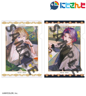 ノリタケコラボ Zeffiro（風楽奏斗&渡会雲雀） A4クリアファイル2枚セット