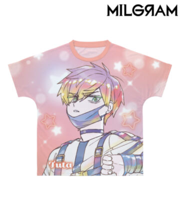 フータ Ani-Art KAWAII label フルグラフィックTシャツ