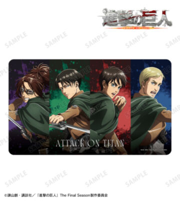 描き下ろし 集合 戦う背中ver. 第2弾 マルチデスクマット