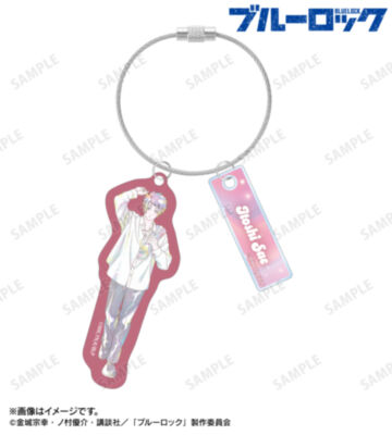 描き下ろし 糸師 冴 モーニングルーティンver. Ani-Art KAWAII label 2連ワイヤーBIGアクリルキーホルダー