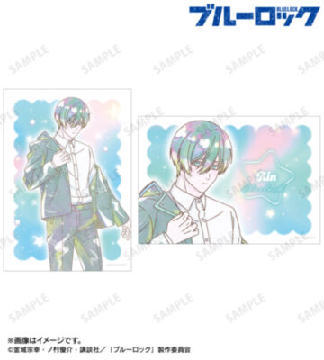 描き下ろし 糸師 凛 モーニングルーティンver. Ani-Art KAWAII label ブロマイド2枚セット