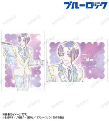 描き下ろし 御影 玲王 モーニングルーティンver. Ani-Art KAWAII label ブロマイド2枚セット