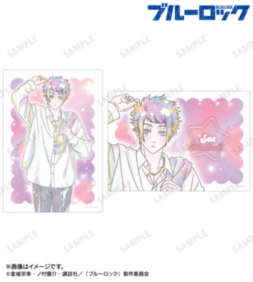 描き下ろし 糸師 冴 モーニングルーティンver. Ani-Art KAWAII label ブロマイド2枚セット