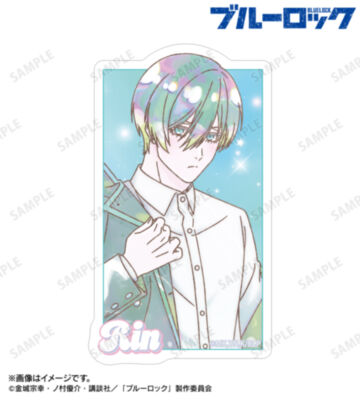 描き下ろし 糸師 凛 モーニングルーティンver. Ani-Art KAWAII label ダイカットステッカー