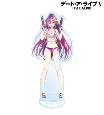 描き下ろし 夜刀神十香 デート・ア・バカンスver. Ani-Art aqua label BIGアクリルスタンド