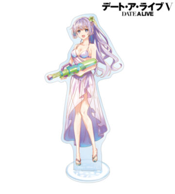 描き下ろし 誘宵美九 デート・ア・バカンスver. Ani-Art aqua label BIGアクリルスタンド