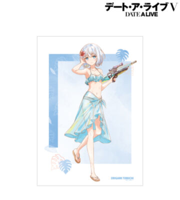 描き下ろし 鳶一折紙 デート・ア・バカンスver. Ani-Art aqua label A3マットポスター