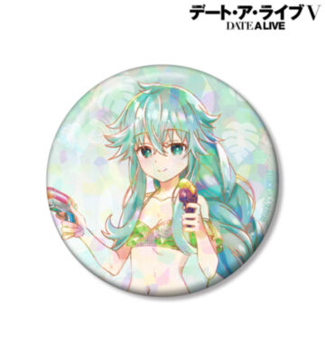 描き下ろし 七罪 デート・ア・バカンスver. Ani-Art aqua label 75mmホログラム缶バッジ