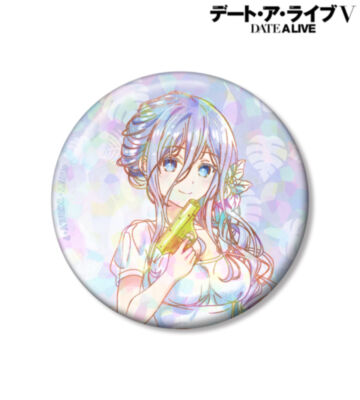 描き下ろし 崇宮澪 デート・ア・バカンスver. Ani-Art aqua label 75mmホログラム缶バッジ