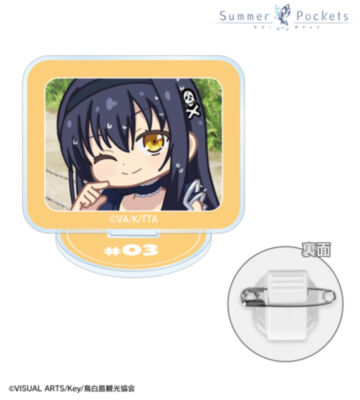 久島鴎 ゆるコマ アクリルスタンドマルチバッジ ver.A