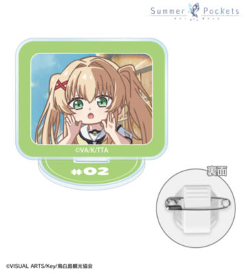 紬ヴェンダース ゆるコマ アクリルスタンドマルチバッジ ver.A