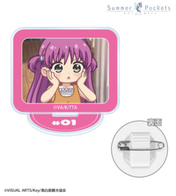加藤うみ ゆるコマ アクリルスタンドマルチバッジ ver.A