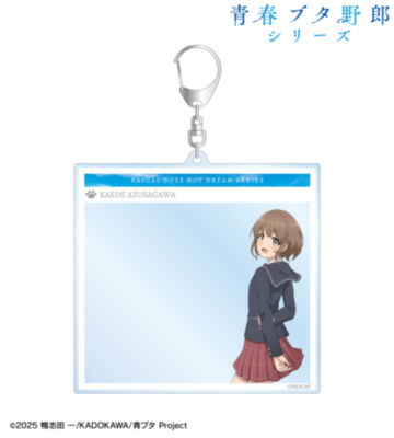 描き下ろし 梓川花楓 海での思い出ver. SNS風BIGアクリルキーホルダー