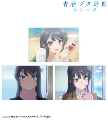 桜島麻衣 場面写ポストカード3枚セット