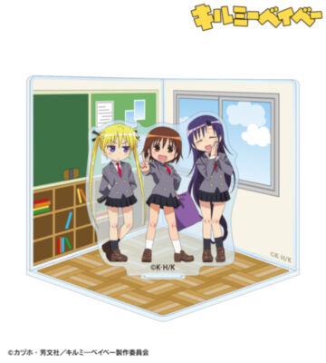 キューブ型ジオラマ風アクリルスタンド ver.A