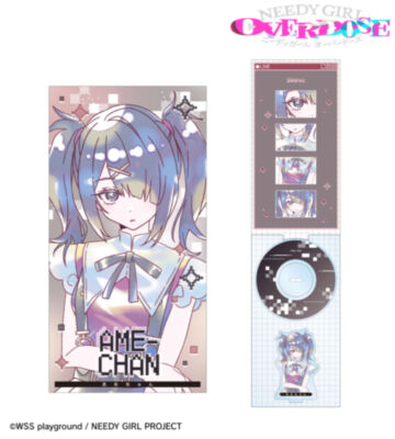あめちゃん Ani-Art KAWAII label 8cmシングルCD風アクリルスタンド