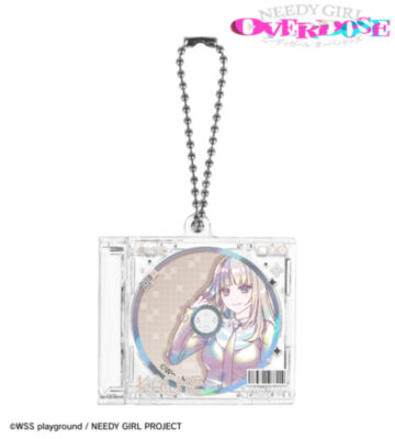 かちぇ Ani-Art KAWAII label CDジャケット型キーホルダー