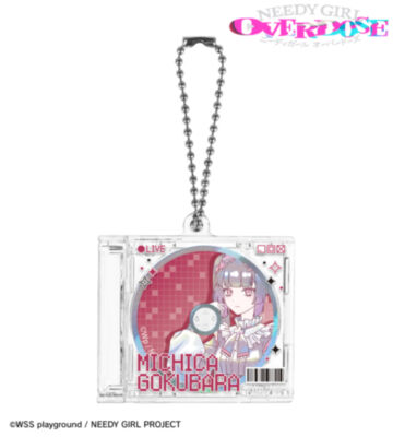 獄薔薇美血華 Ani-Art KAWAII label CDジャケット型キーホルダー
