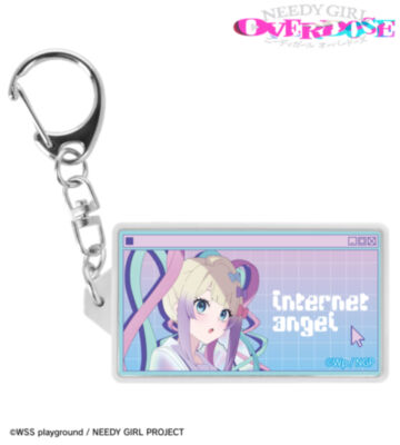 超てんちゃん LEDレトロ看板風キーホルダー ver.A