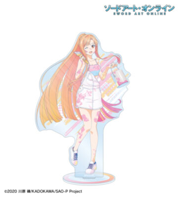 描き下ろし アスナ ペイントスタイルver. Ani-Art clear label 第2弾 BIGアクリルスタンド