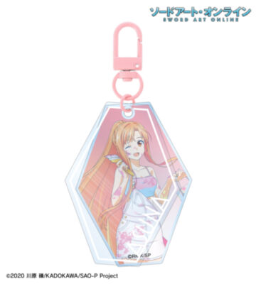 描き下ろし アスナ ペイントスタイルver. Ani-Art clear label 第2弾 2連スライドアクリルキーホルダー