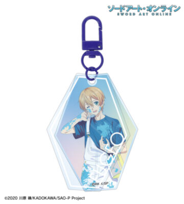 描き下ろし ユージオ ペイントスタイルver. Ani-Art clear label 第2弾 2連スライドアクリルキーホルダー