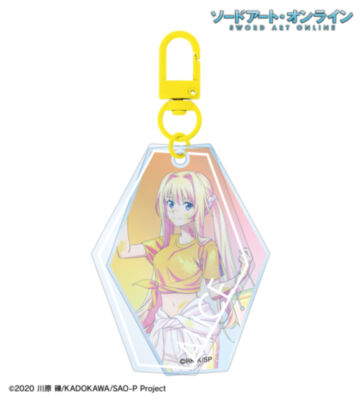 描き下ろし アリス ペイントスタイルver. Ani-Art clear label 第2弾 2連スライドアクリルキーホルダー