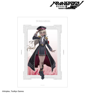 カラスBTKさんイラスト 川奈つばさ ミリタリーver. A3マットポスター カラオケの鉄人 コラボ