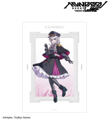 カラスBTKさんイラスト 霧藤希 ミリタリーver. A3マットポスター カラオケの鉄人 コラボ