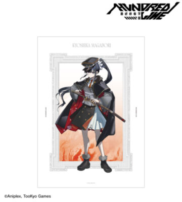 カラスBTKさんイラスト 凶鳥狂死香 ミリタリーver. A3マットポスター カラオケの鉄人 コラボ