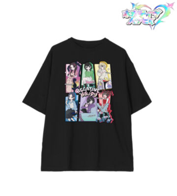 描き下ろし 2nd MV集合 ネガティヴver. BIGシルエットTシャツ