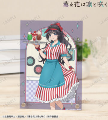 描き下ろし 和栗薫子 アメリカンダイナーver. A5アクリルパネル