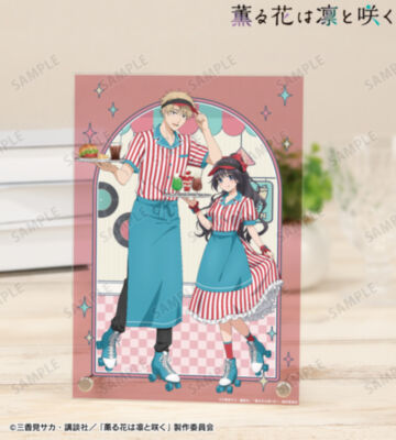 描き下ろし 紬 凛太郎&和栗薫子 アメリカンダイナーver. A5アクリルパネル