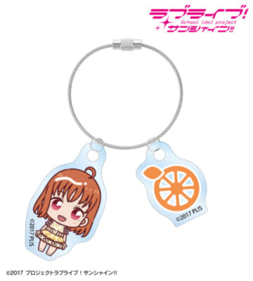 高海千歌 3rdソロコンサートver. ちょこんと！ 2連ワイヤーアクリルキーホルダー
