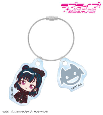 津島善子 3rdソロコンサートver. ちょこんと！ 2連ワイヤーアクリルキーホルダー