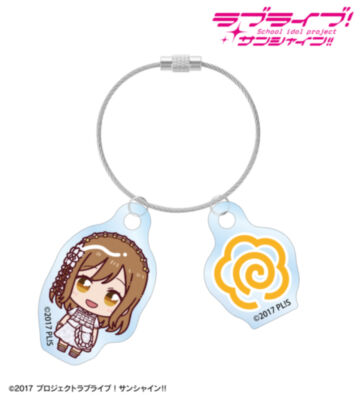 国木田花丸 3rdソロコンサートver. ちょこんと！ 2連ワイヤーアクリルキーホルダー