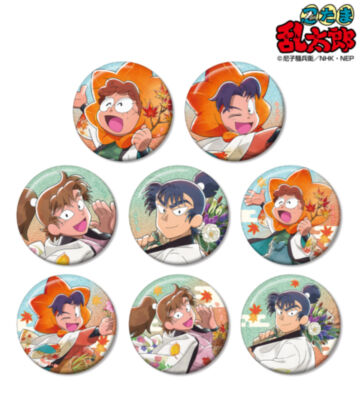 描き下ろし AKIBIYORIの段 in HANA・BIYORI ver. トレーディンググリッター缶バッジ ver.A