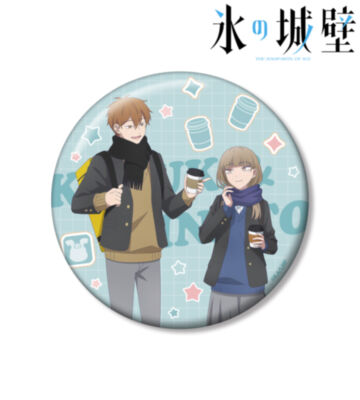 描き下ろし 氷川小雪&雨宮 湊 放課後寄り道ver. 100mm缶バッジ