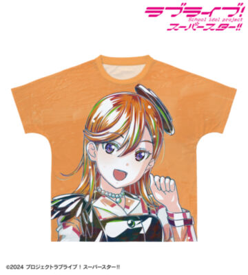 澁谷かのん Let's be ONE Ani-Art フルグラフィックTシャツ