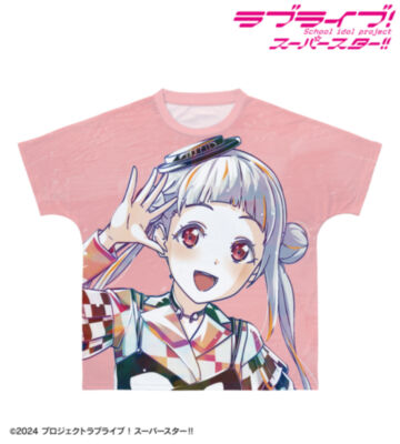 嵐 千砂都 Let's be ONE Ani-Art フルグラフィックTシャツ